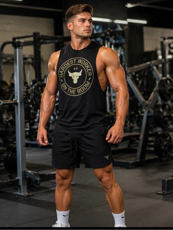 Under Armour Other - Under Armour Black Tank Project Rock